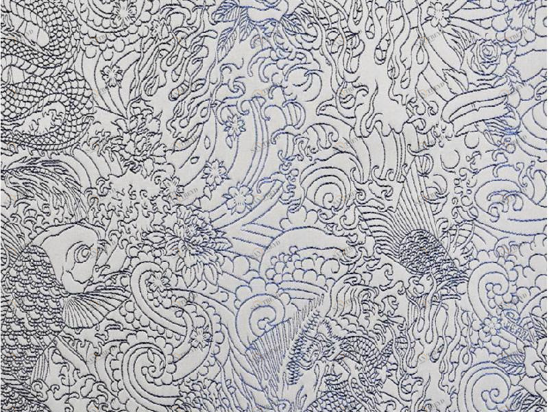 LELIEVRE Обивочная ткань из хлопка Jean paul gaultier - ca c'est paris sun-id-1358446