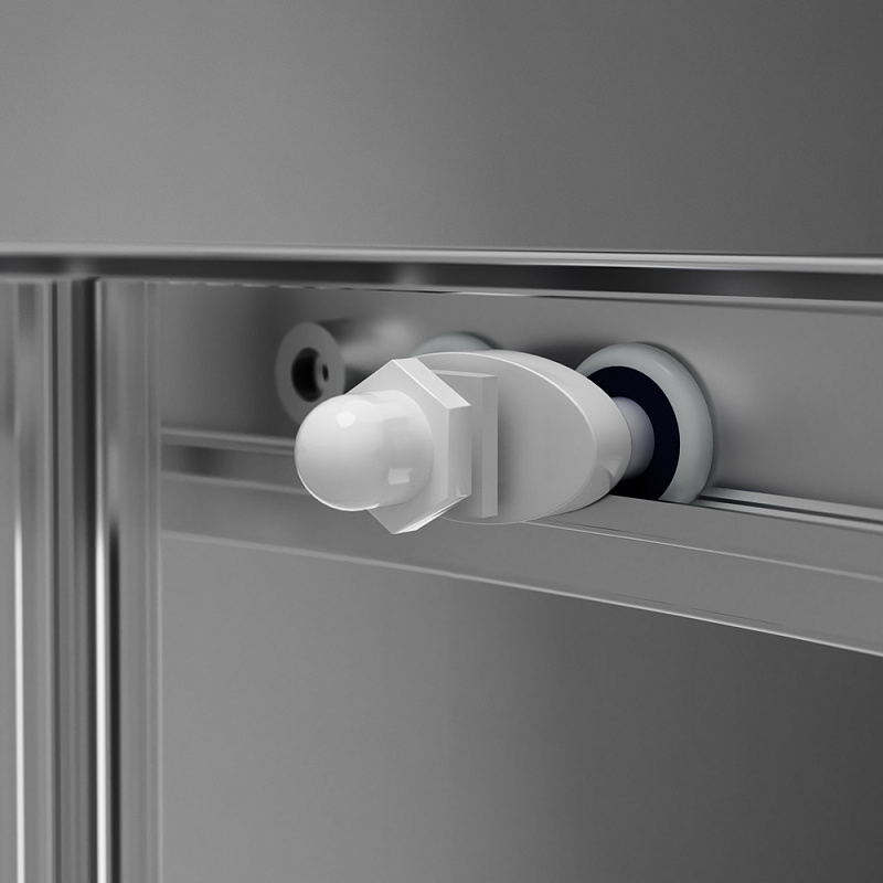 W88E-205-080MT Twin Slide Душевое ограждение c поддоном 80x80 AM.PM X-Joy  - Вид №4