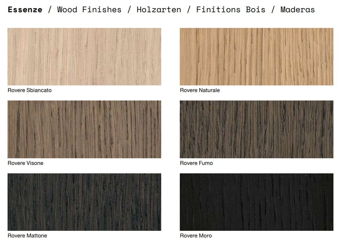 Подвесной шкаф для умывальника из дуба со встроенной раковиной Ideagroup ViaCondotti ARCH-00152912 - Вид №2