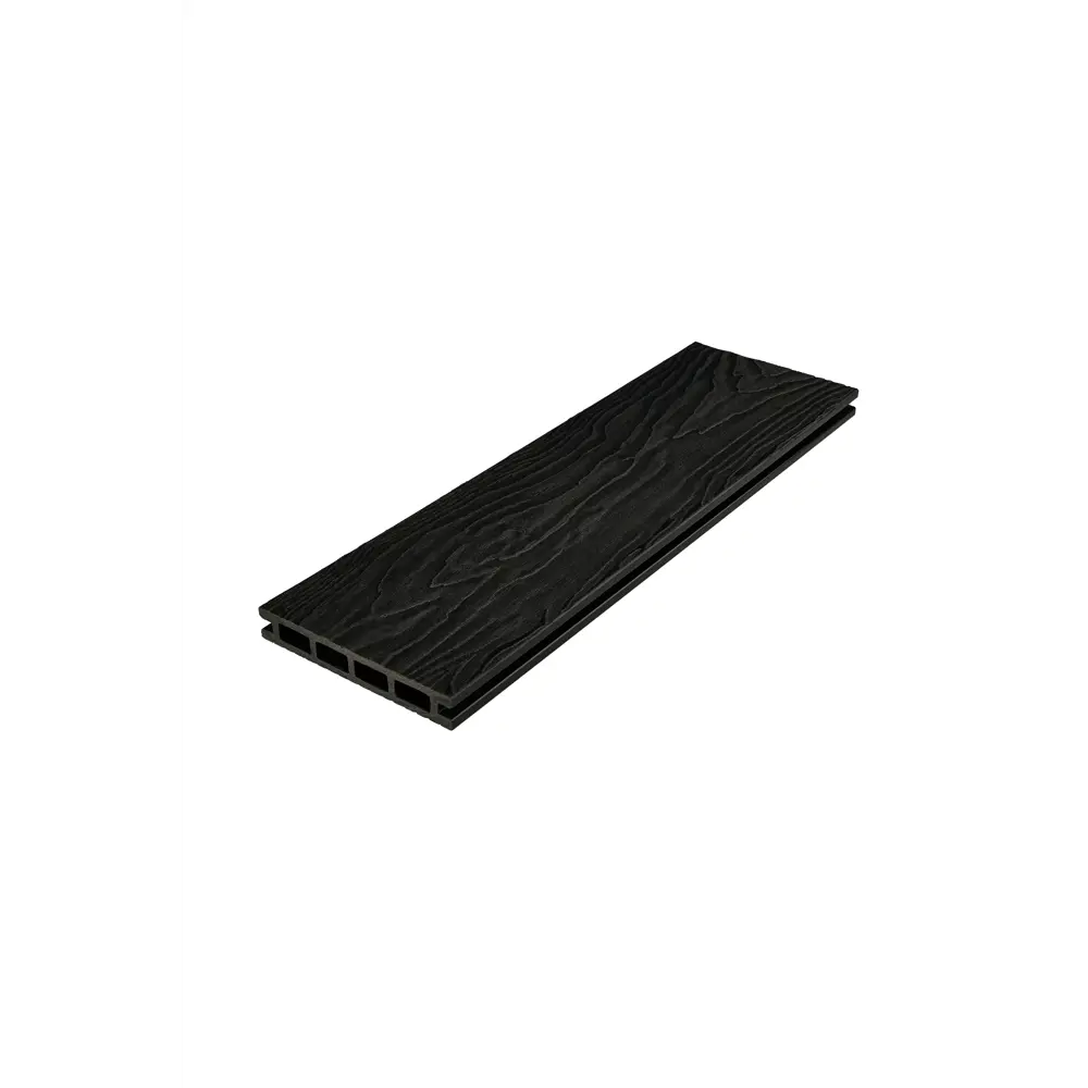 Террасная доска ДПК Groentec цвет Антрацит 145x25x4000 мм 0.58 м² STLM-2190975 - Вид №6