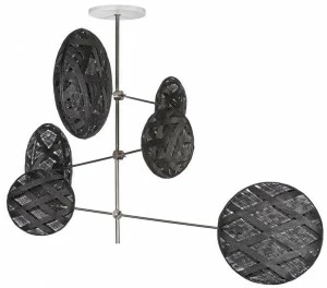 Forestier Потолочный светильник из металла с отраженным светом в современном стиле Chanpen