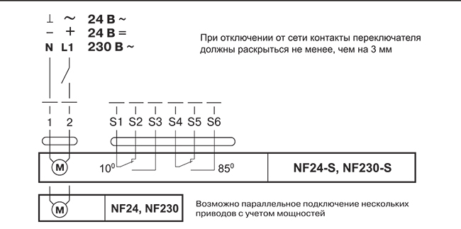 Электропривод Belimo NF 230 Santreyd 09-0312-113 - Вид №3