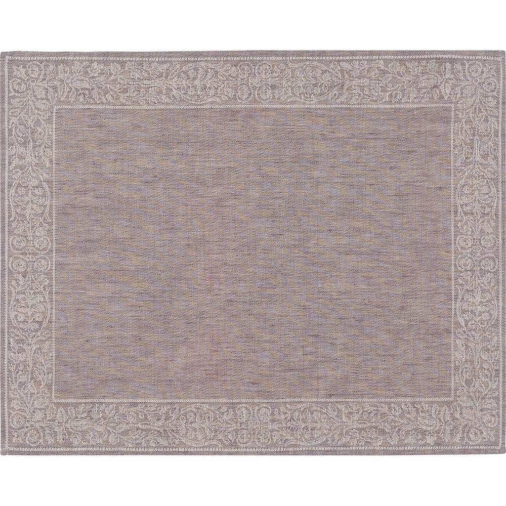 LEI_38_54_38 Подставка под тарелку, 38/50 сиреневый 100% лен жаккард LEITNER Santreyd 