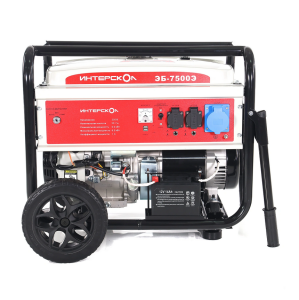 Электрогенератор   бензиновый Интерскол ЭБ-7500Э 9106295