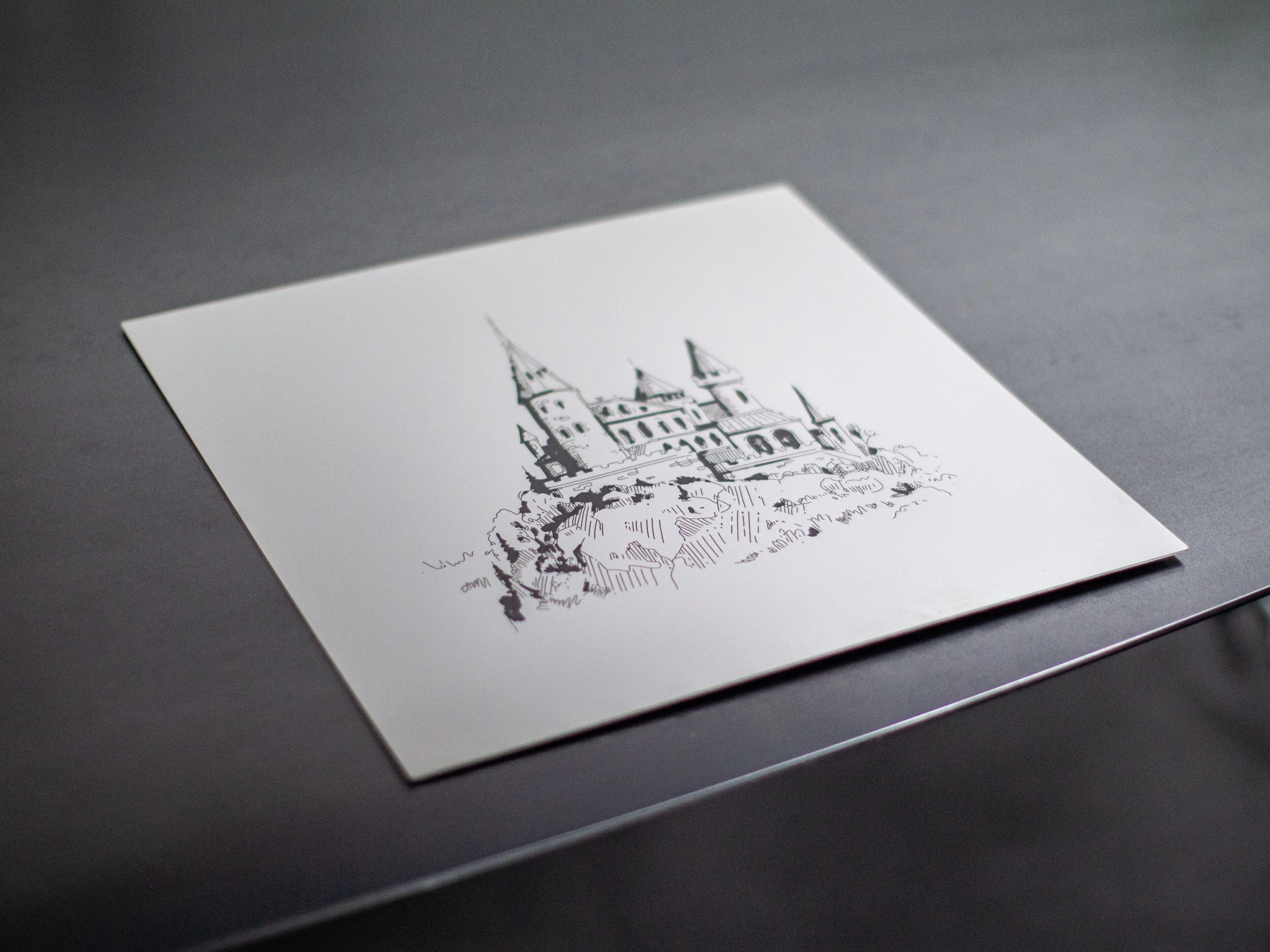 Декоративные элементы для рисования YDF Lastre decorative in metallo ARCH-00076453