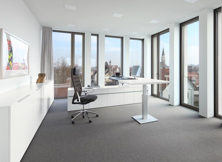 RENZ Прямоугольный письменный стол из дерева Sono sun-id-1484326 - Вид №5