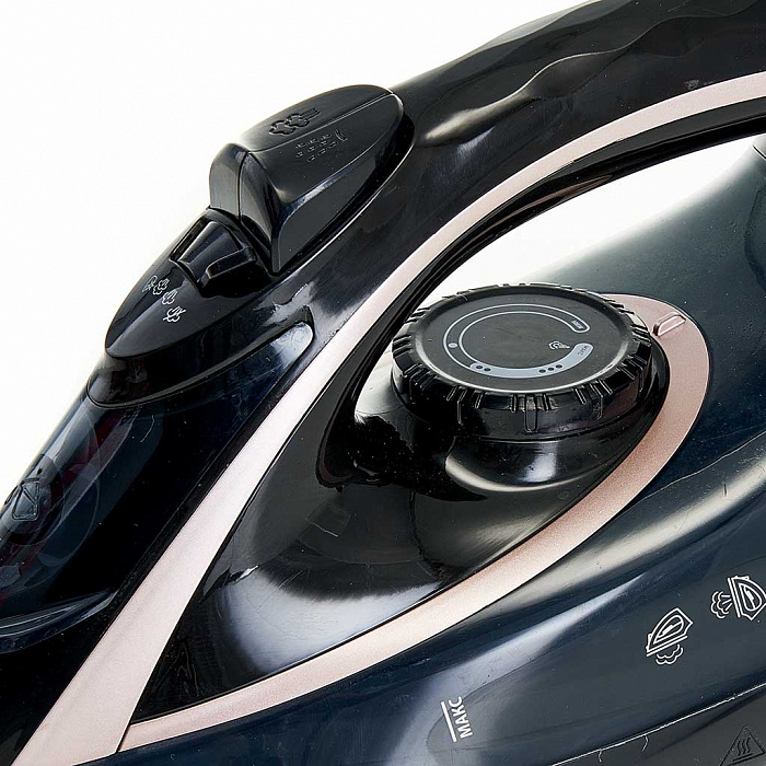 5354071 Утюг DELTA LUX DE-3001 черный STDN-0114896 - Вид №2