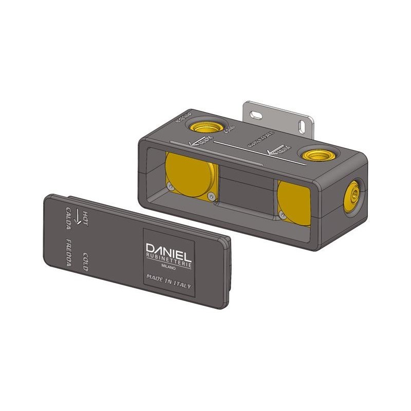 DANBOX632 Скрытая часть смесителя DANIEL RUBINETTERIE Wellness