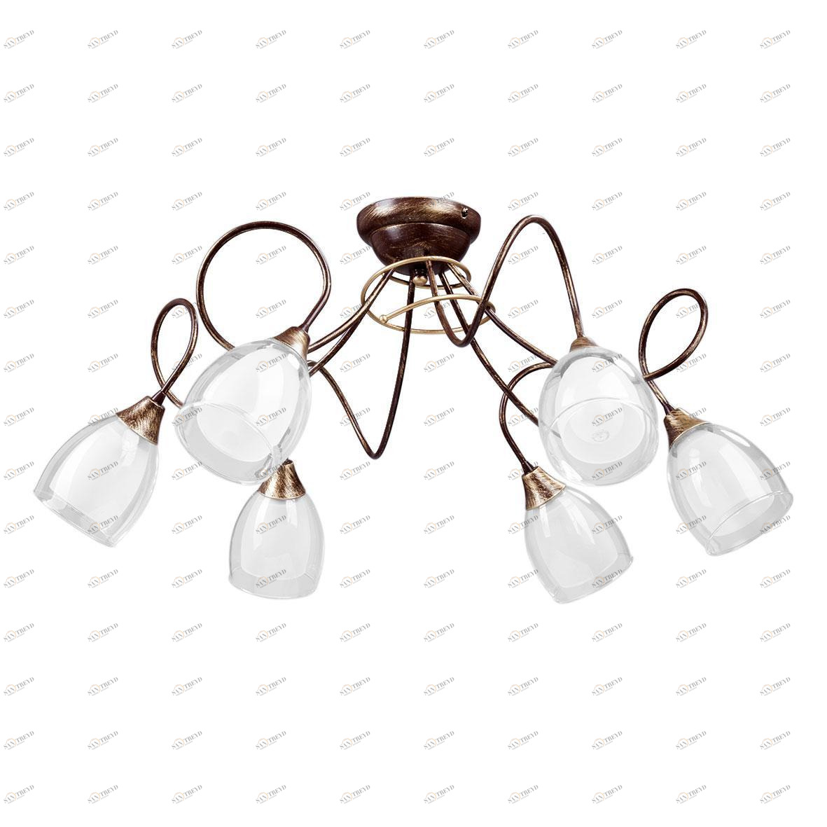 Потолочная люстра Vitaluce V3680/6PL VITALUCE ДИЗАЙНЕРСКИЕ 194210 Белый 