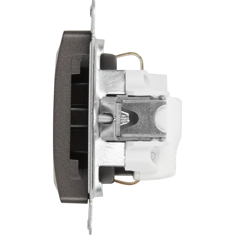Schneider Electric Glossa — розетка скрытого монтажа в графитовом исполнении 84688380 STLM-0053708 - Вид №2