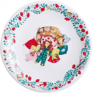 323460A50566C_ohneind Дети фарфоровой чашки плоские 21.5 см Dornröschen Kahla-porzellan