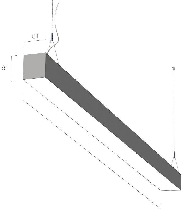 Lightnet Светодиодный подвесной светильник из алюминия Matric sun-id-1375844 - Вид №2