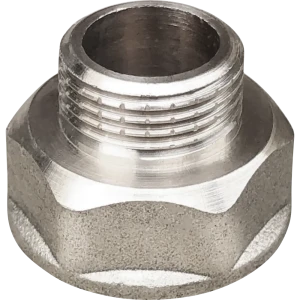Переходник Valfex для водопровода 1"x1/2" никелированный 84505581