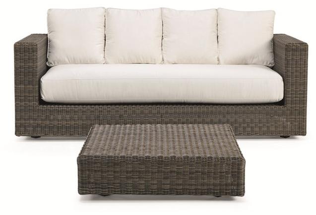 Ethimo Садовый диван 3 мест из ethimo etwick® Cube Cbdi2_00 - Вид №2