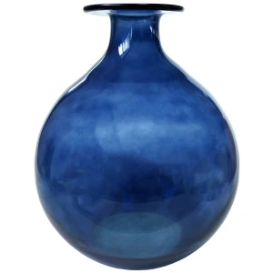 Ваза стекло цвет синий 36 см