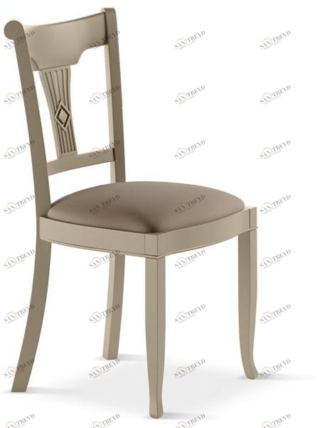 Febal Casa Стул из лакированного дерева со встроенной подушкой sun-id-1477145