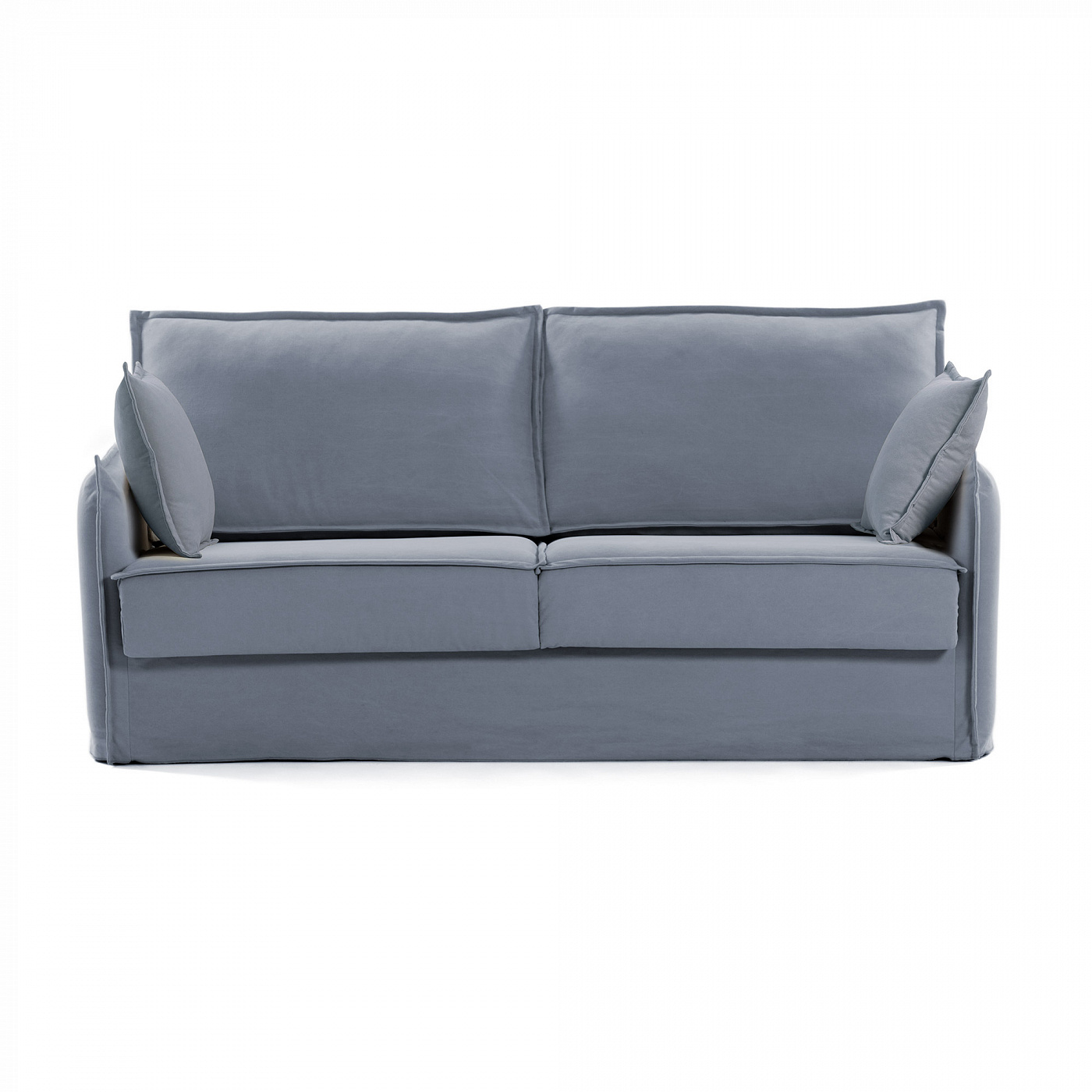 071154 Диван 160cm полиуретан синий La Forma Samsa 