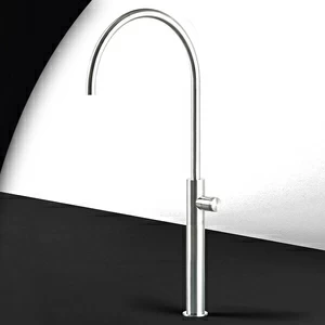 Смеситель для раковины HIRO HIR13L серебристый глянцевый