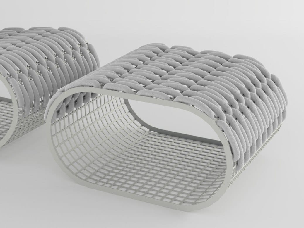 Прямоугольный алюминиевый журнальный столик GANDIABLASCO Buit ARCH-00127872 - Вид №6