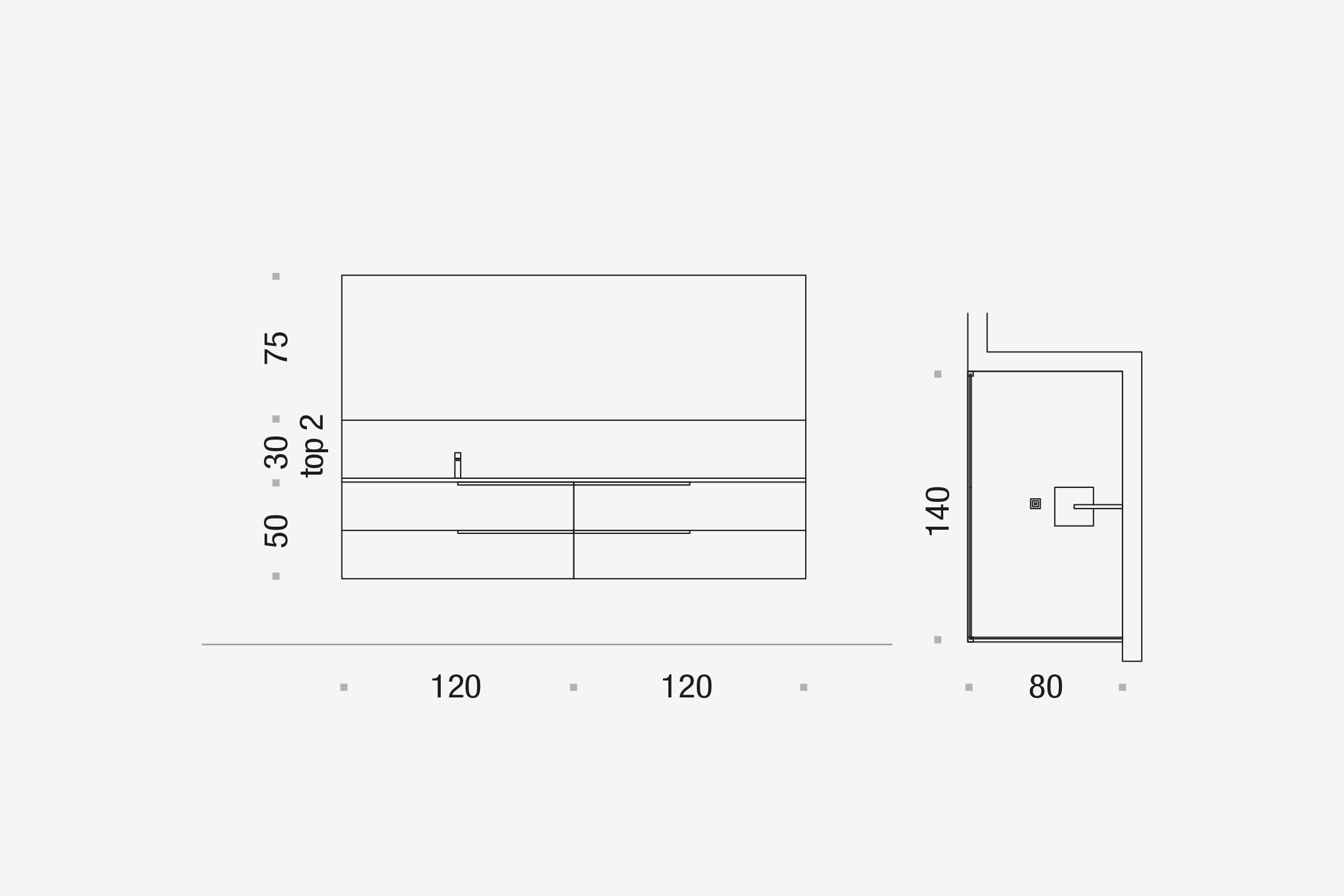 Комплект мебели 62 Arcom Pollock STARC140 - Вид №2