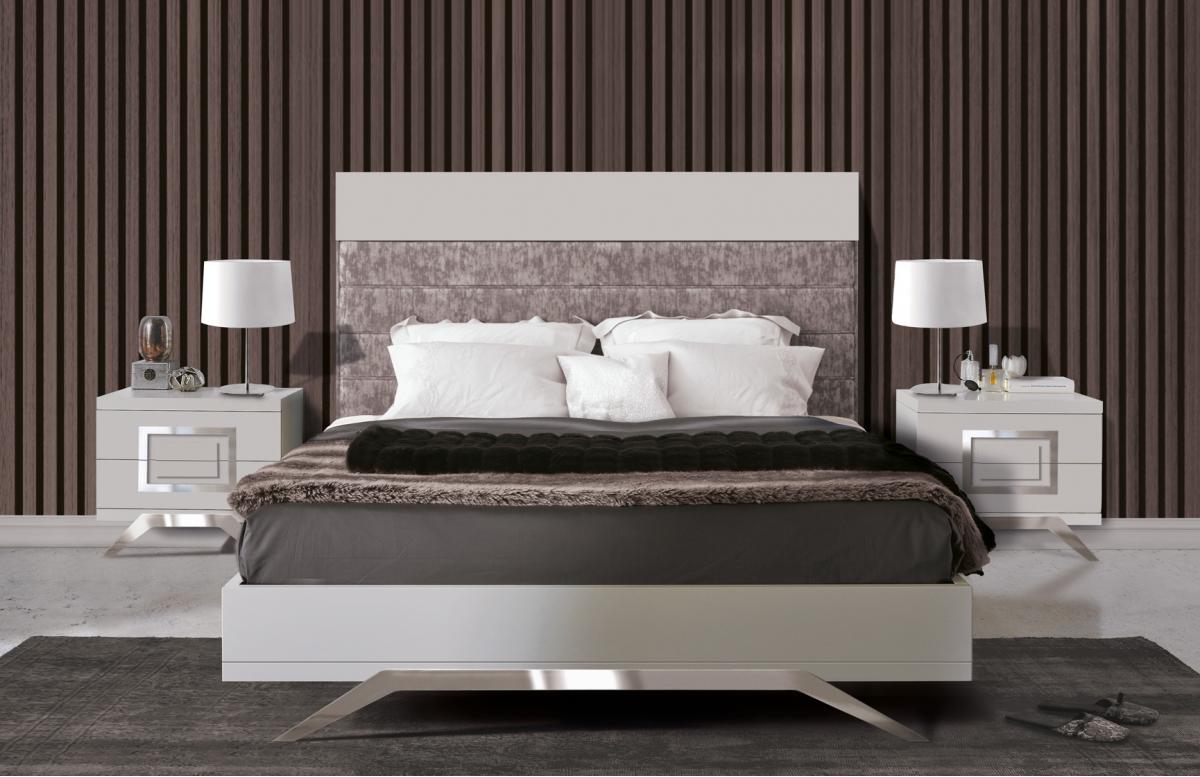 105681 Кровать Open 18600 с изголовьем Kanet 150 см Llass Attitude Santreyd