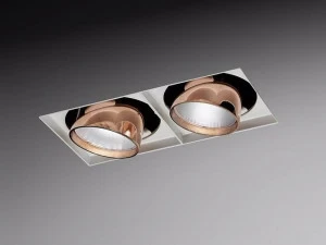 PURALUCE Встраиваемый точечный светильник с несколькими светодиодами из алюминия с порошковым покрытием