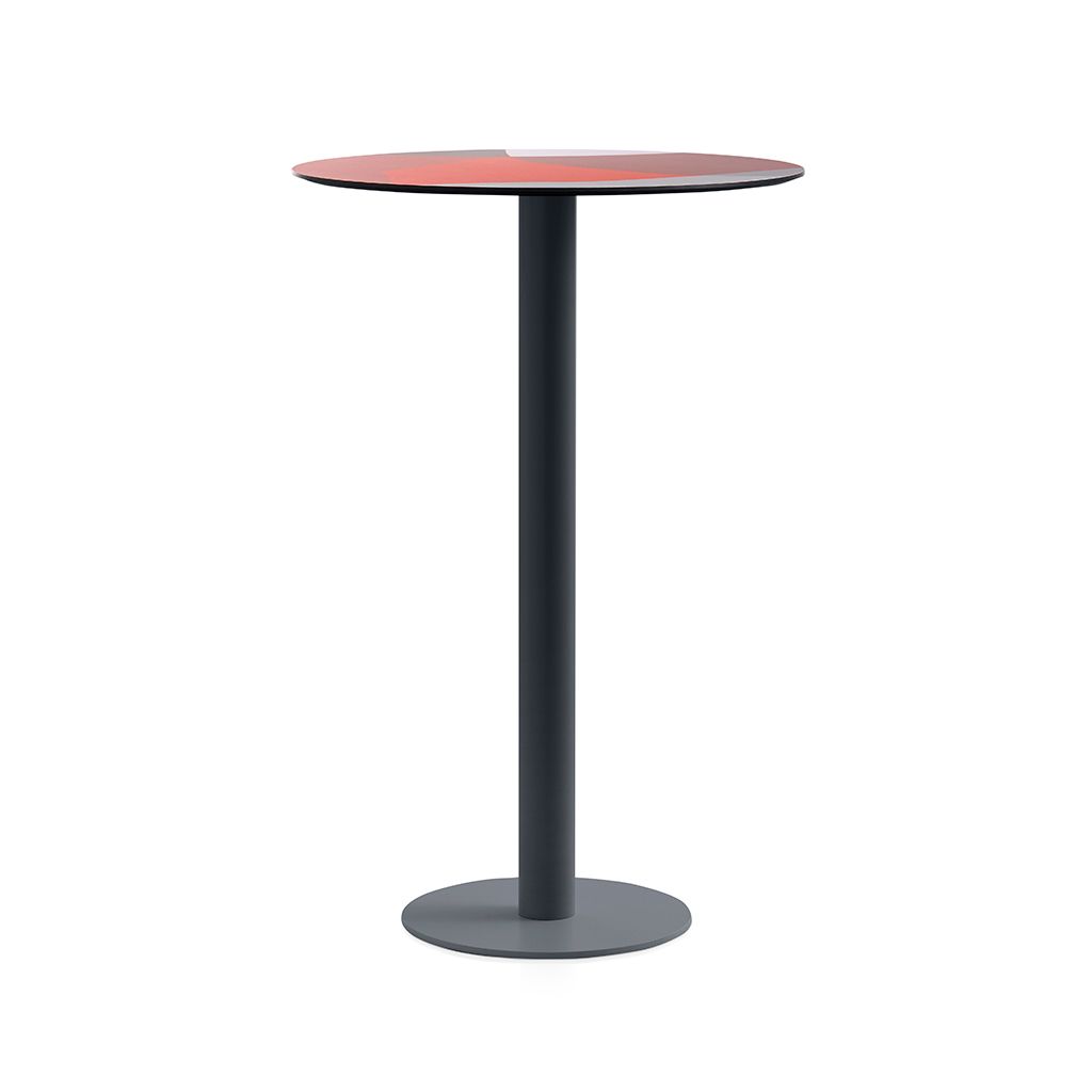 Высокий круглый ламинированный стол Diabla Abstrakt Mona ARCH-00140339 - Вид №11