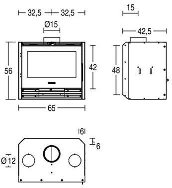 Piazzetta Топка для камина на дровах Il sun-id-1423535 - Вид №1
