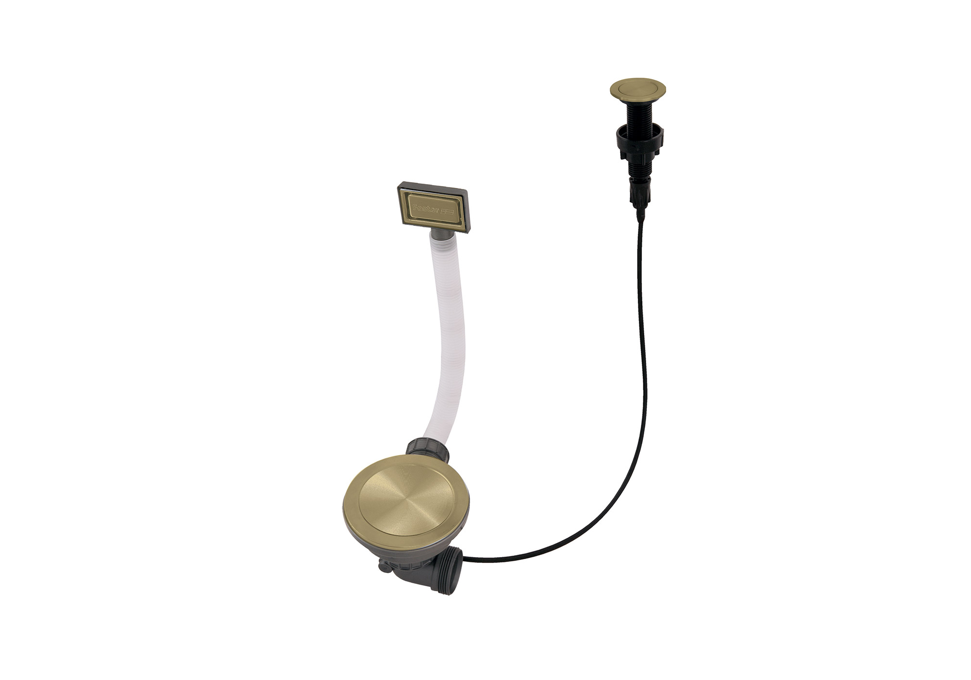 8407121 Space Push Gold автоматический сливной штуцер 8407121 Fosterspa 