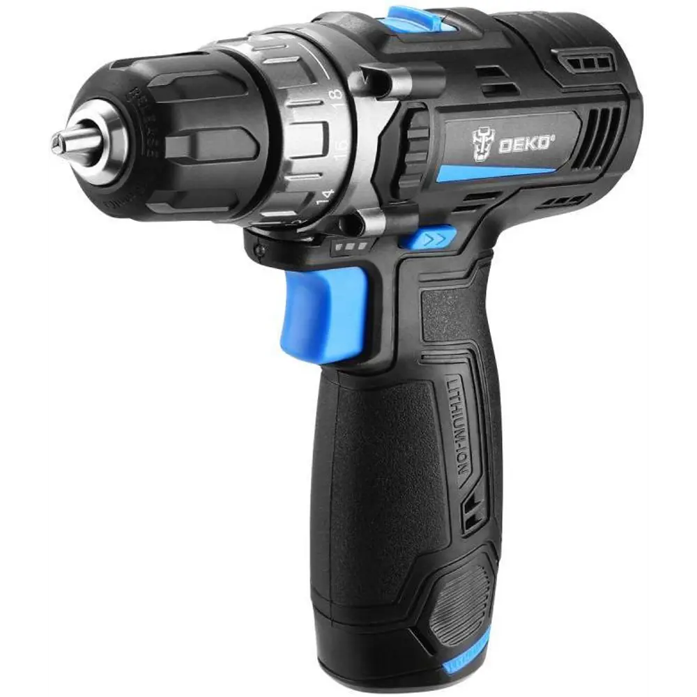 Аккумуляторная дрель-шуруповерт DEKO ZKCD12 - компактный помощник для мастеров 89366084 STLM-0845720