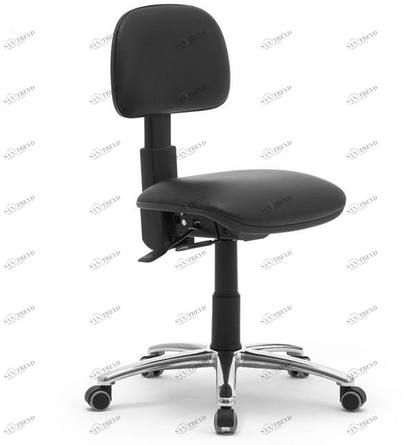 Leyform Вращающееся офисное кресло из ткани на колесиках  5805 