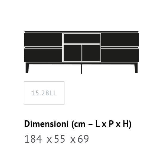 Деревянный шкаф с распашными дверями Bontempi Casa COSMOPOLITAN ARCH-00087380 - Вид №15
