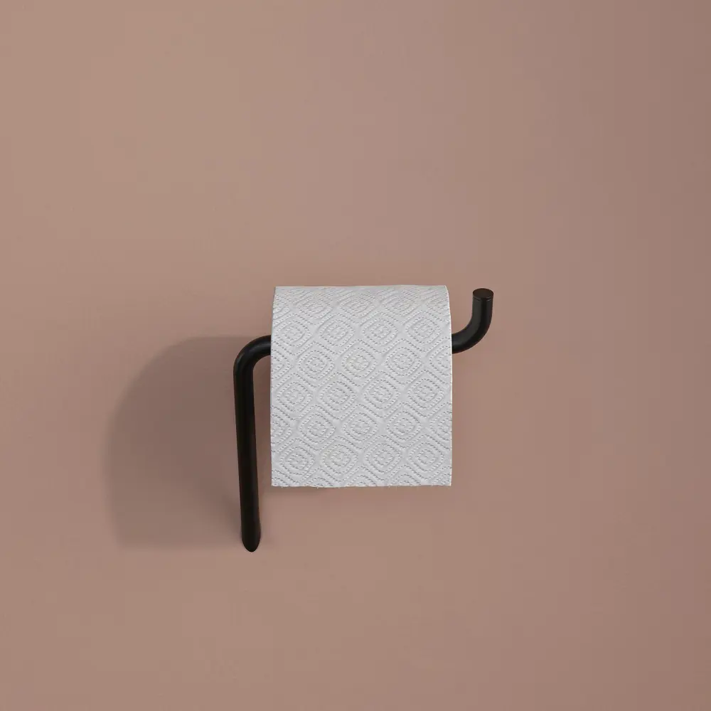 IDDIS Line — настенный держатель для туалетной бумаги в черном цвете 89379386 STLM-1582801 - Вид №4