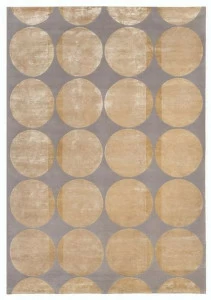 Turri Ковер ручной работы из шерсти и шелка с геометрическими мотивами Zero