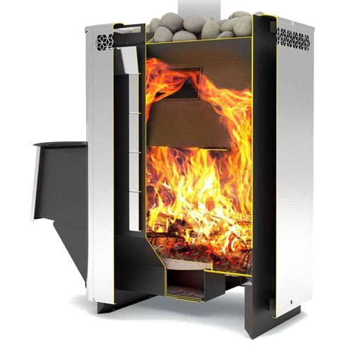 Дровяная банная печь Теплодар Сахара 16 ЛНЗП 258 - Вид №1