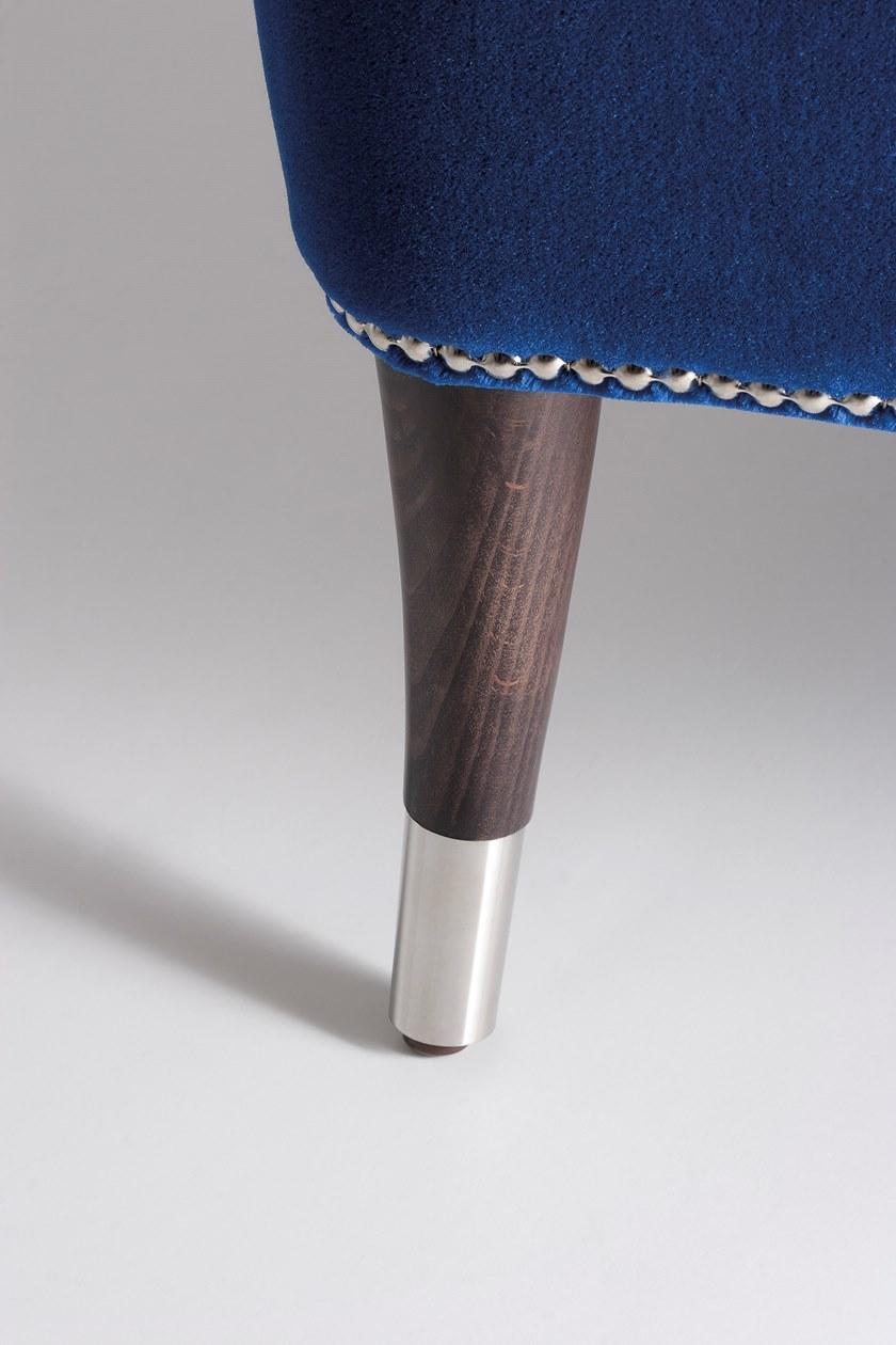 Tirolo Табурет из ткани со спинкой и подставкой для ног Camelia 051 sg - Вид №3