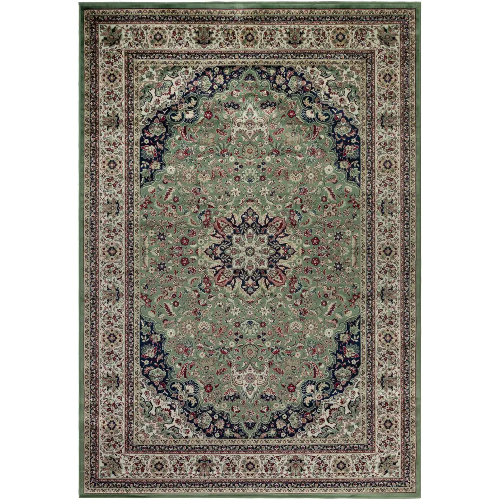 Ковер вискоза Isphahan 77801 Green 160x230 см цвет зеленый 83271520 STLM-2089029 Santreyd  - Вид №1