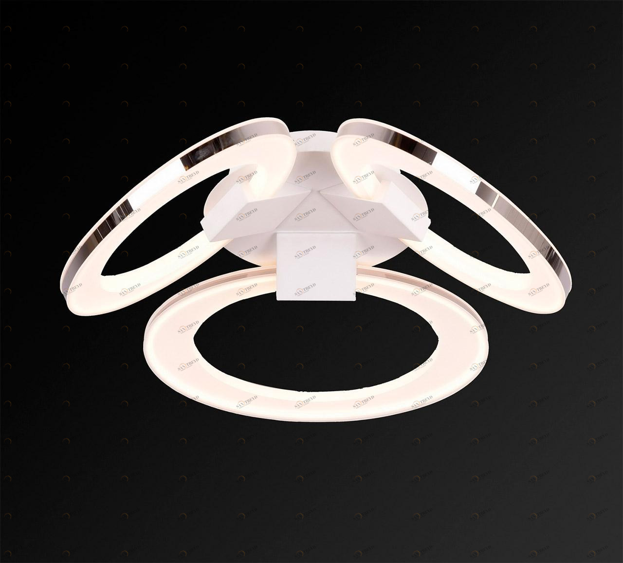 Потолочный светодиодный светильник IDLamp Arien 400/3PF-LEDWhitechrome IDLAMP ARIEN 203031 Белый 