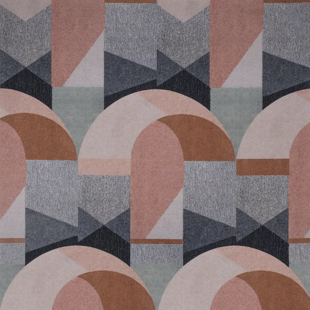 Ковровое покрытие «Geometry» 255_6700, 4 м, цвет терракотовый РОЯЛТАФТ STLM-2178858