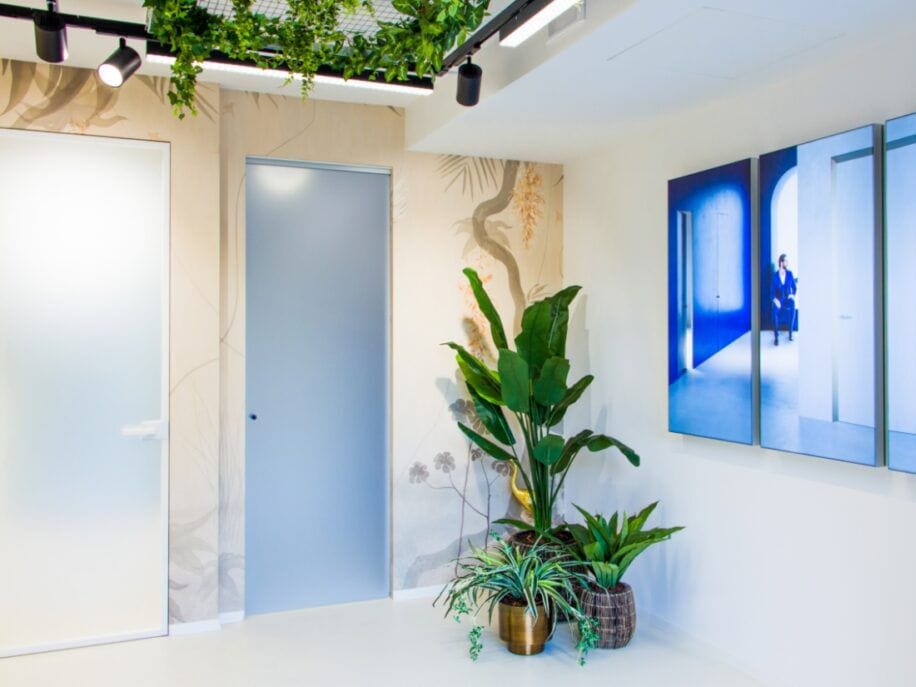 Полностью стеклянная раздвижная дверная панель без декора Eclisse дверные панели ARCH-00046759 - Вид №3