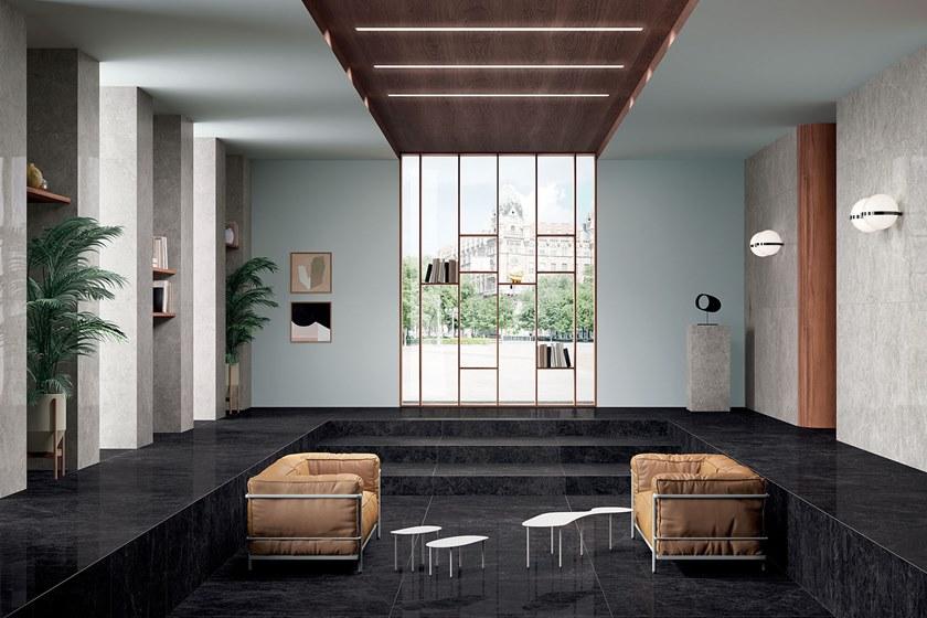 Marca Corona Настенная / напольная плитка из керамогранита с эффектом камня Foyer sun-id-1450202 - Вид №1