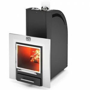 Печь для бани Теплодар Каскад 18 ЛП Панорама