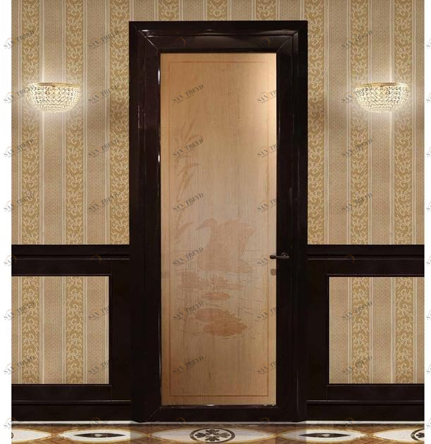 Arnaboldi Interiors Распашная дверь из кедра sun-id-1362243