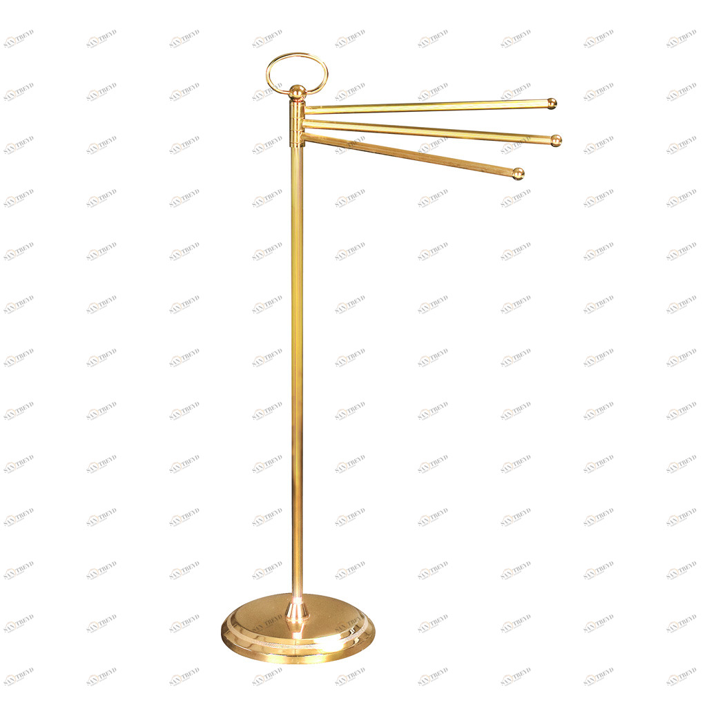 FS01-6114 FS01-6114 Рифленый попугай, 3 стержня Вешалки для полотенец Cristal & Bronze TOWEL HANGERS 