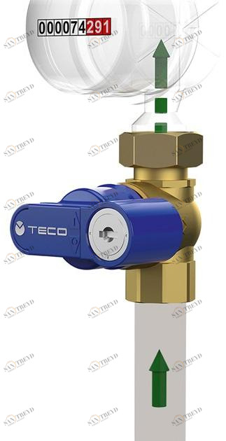 TECO Запорный клапан с блоком впуска уменьшенного потока T4 punto blu® sun-id-1433628