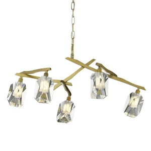 Подвесной светильник P68051-5 от Delight Collection DELIGHT COLLECTION ДИЗАЙНЕРСКИЕ 243794 Золотой
