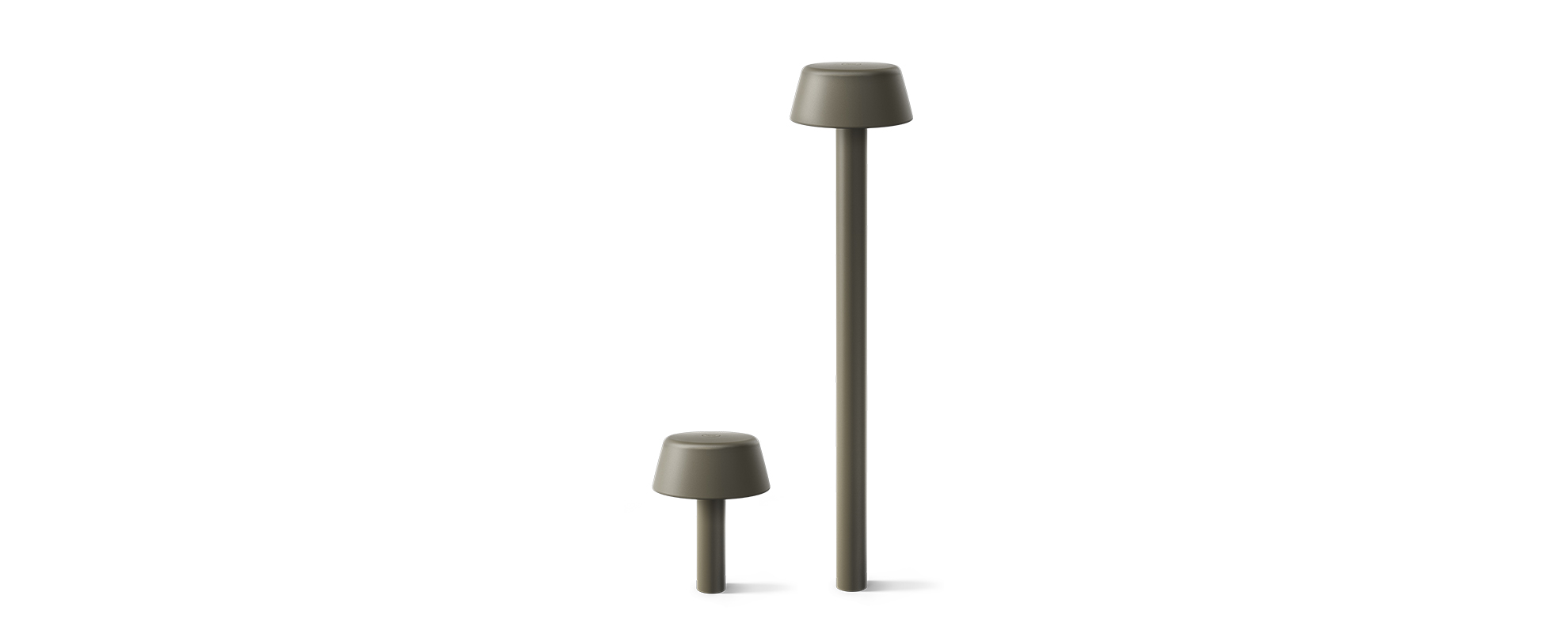 2042216 Мобильный светильник Platek FONT paletto  FONT h. 500 mm - 12 LED 3000K 360° diffuse  - Вид №1