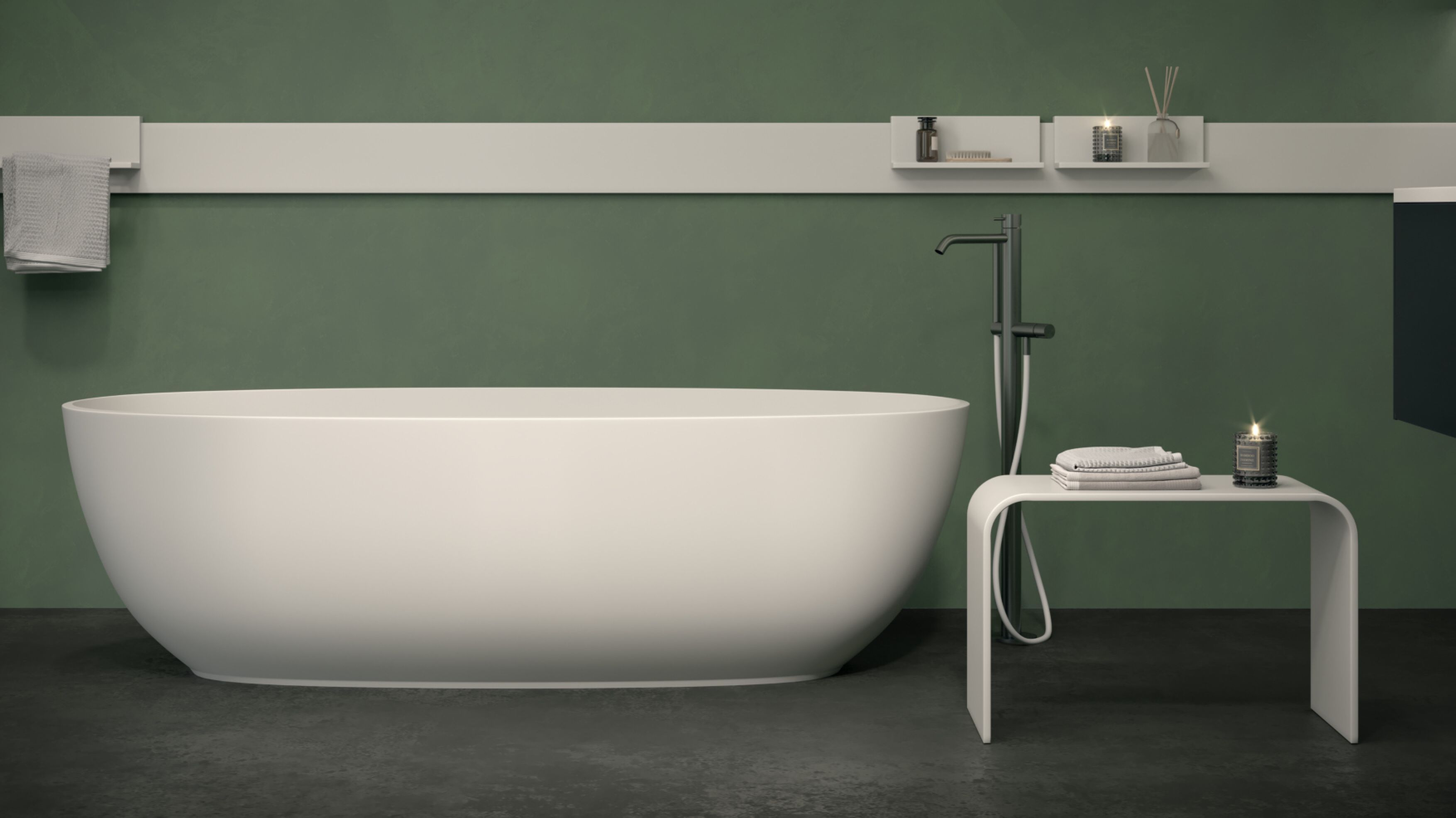 Мебель для ванной комнаты Corian® Acquapazza чистый ARCH-00092028 - Вид №4