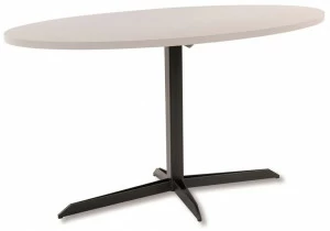 Ph Collection Высокий овальный стол из стали и дерева