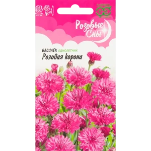 ГАВРИШ Василек Розовая корона - нежные махровые соцветия для сада 83583196